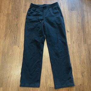 ❤️ Lululemon Loungeful High-Rise Wide Leg Full Length Pants Size 6 Black